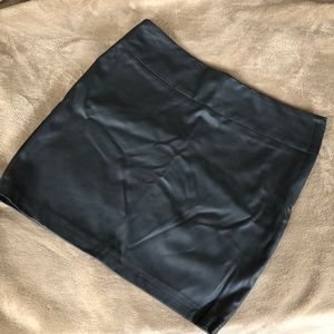 Leather skirt